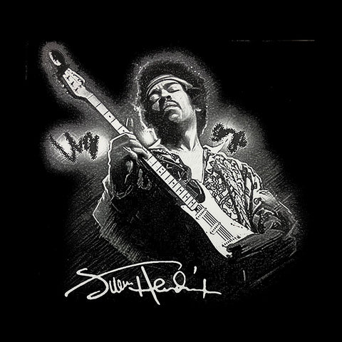 Jimi Hendrix Guitar t-shirt