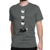 Cat in a coffee mug Unisex T-shirt Βαμβακερό