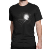 Cat exploring a well Unisex T-shirt Βαμβακερό