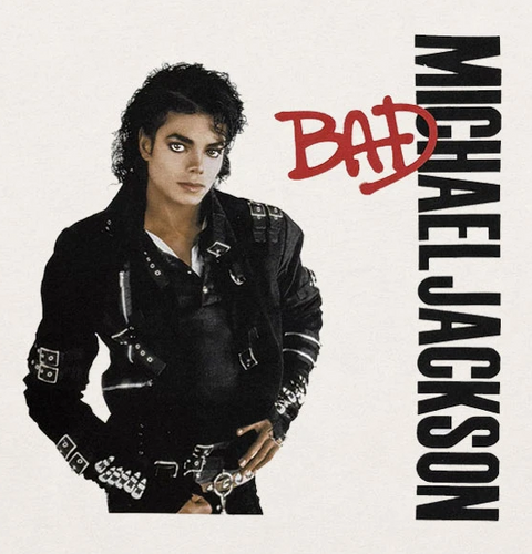 Michael Jackson Unisex T-Shirt: Bad - Unisex T-Shirt Βαμβακερό