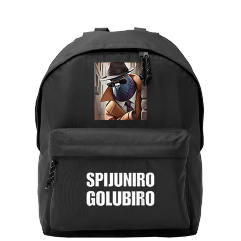 Σχολική Τσάντα Πλάτης Spijuniro Golubiro - Backpack Μ30×Π40×Υ18εκ
