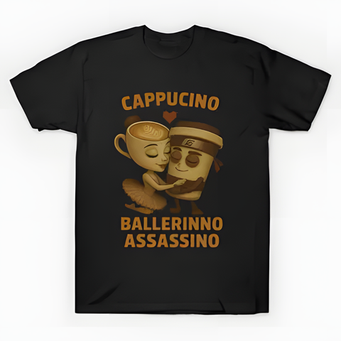 T-shirt Παιδικό Βαμβακερό Capuccino Balerino Assasino