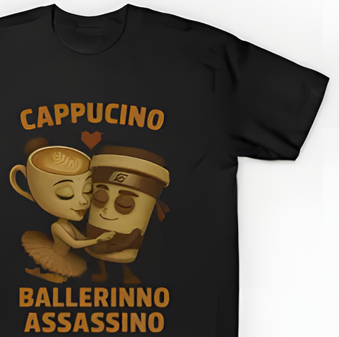 T-shirt Παιδικό Βαμβακερό Capuccino Balerino Assasino