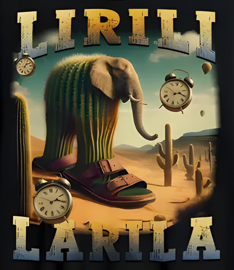 Lirili Larila T-shirt Παιδικό Βαμβακερό