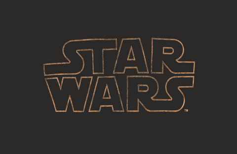 Star Wars Logo T-Shirt – Μαύρο Unisex