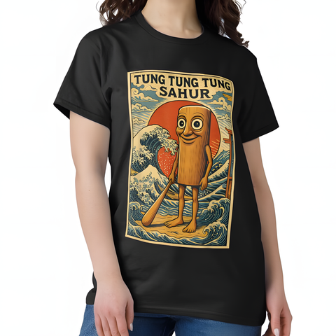 Tung Tung Tung Sahur Unisex T-shirt Βαμβακερό