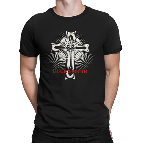 Black Sabbath logo Unisex T-shirt Βαμβακερό
