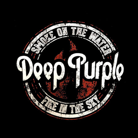 Deep Purple Unisex T-shirt Βαμβακερό
