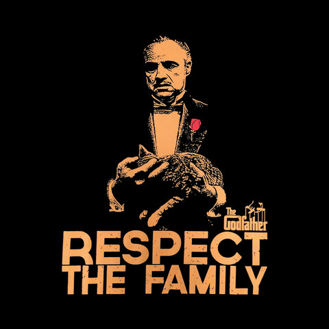Respect the family! The Godfather. All time Classic Unisex T-shirt Βαμβακερό