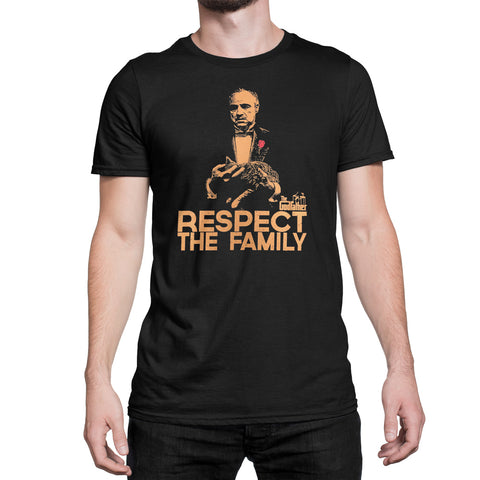 Respect the family! The Godfather. All time Classic Unisex T-shirt Βαμβακερό