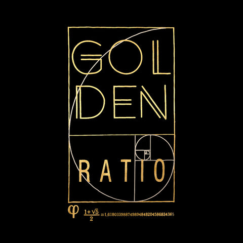 Golden Ratio Unisex T-shirt Βαμβακερό