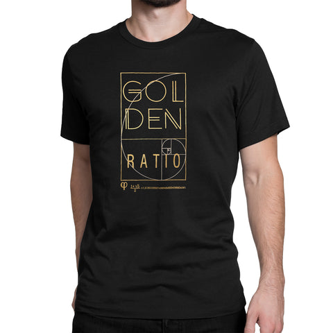 Golden Ratio Unisex T-shirt Βαμβακερό