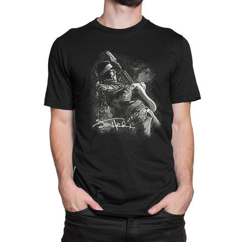 Jimi Hendrix Unisex T-shirt Βαμβακερό