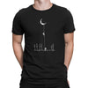 To the moon and back Unisex T-shirt Βαμβακερό