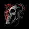 Skull Headphones Music Unisex T-shirt Βαμβακερό