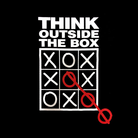 Think outside the box Unisex T-shirt Βαμβακερό