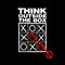 Think outside the box Unisex T-shirt Βαμβακερό
