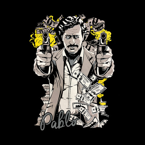 Pablo Escobar Unisex T-shirt Βαμβακερό