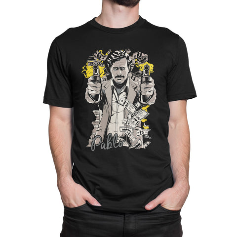 Pablo Escobar Unisex T-shirt Βαμβακερό