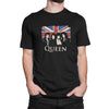 The Queen UK Flag Unisex T-shirt Βαμβακερό