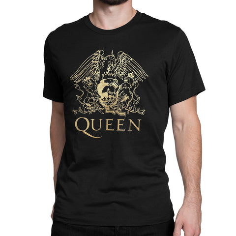 The Queen Logo Unisex T-shirt Βαμβακερό